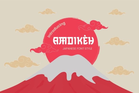Amoikeh: A Japanese Display Typeface That Elevates Digital Branding