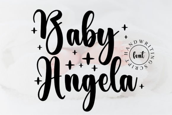 Baby Angela: A Handwritten Script Font for Scroll-Stopping Brand Content