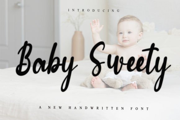 Baby Sweety: A Festive Script Typeface for Joyful Editorial Moments