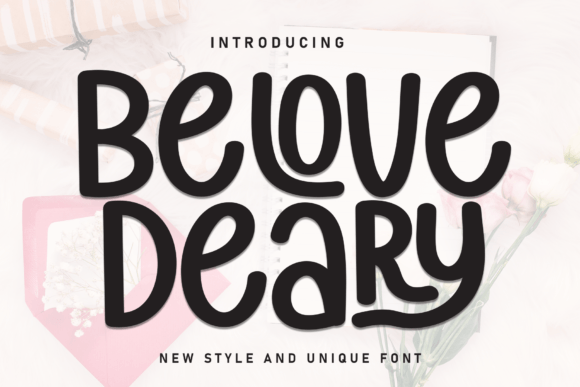 Belove Deary: A Warm Handwritten Display Font for Editorial Charm