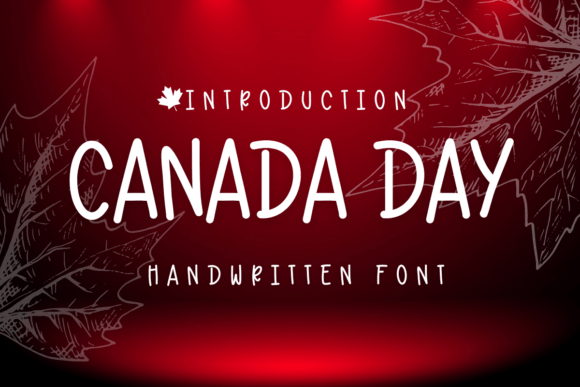 Canada Day Font: A Handwritten Touch for Trusted Branding