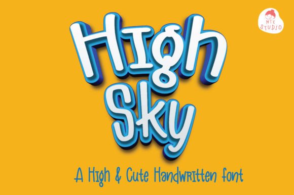 Highsky: A Sweet, Handwritten Font That Elevates Small Business Branding