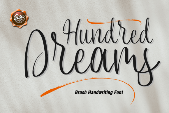 Hundred Dreams: A Handwritten Font That Elevates Your Brand