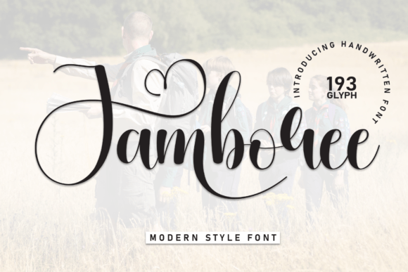 Jamboree: A Refined Script Font for Digital Branding