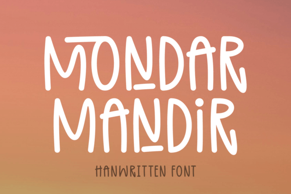 Mondar Mandir: A Sophisticated Script Typeface for Digital Branding