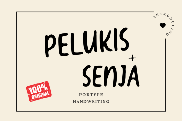 Pelukis Senja: A Handwritten Font That Makes Your Campaign Feel Human