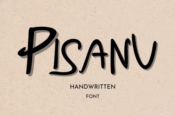 Pisanu Handwritten Font for Crafters & Sellers