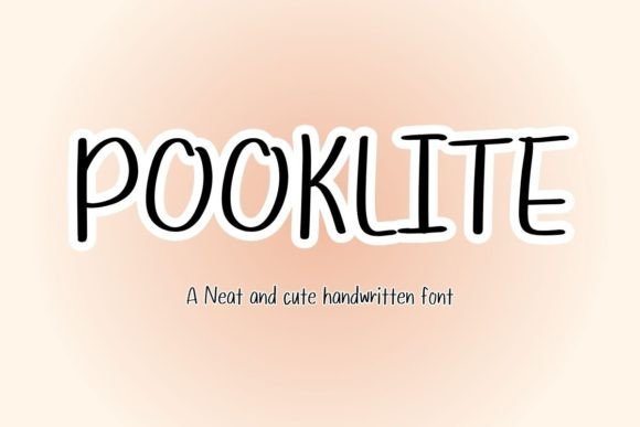 Pooklite: A Clean Script Font That Makes Your Campaigns Instantly Clear
