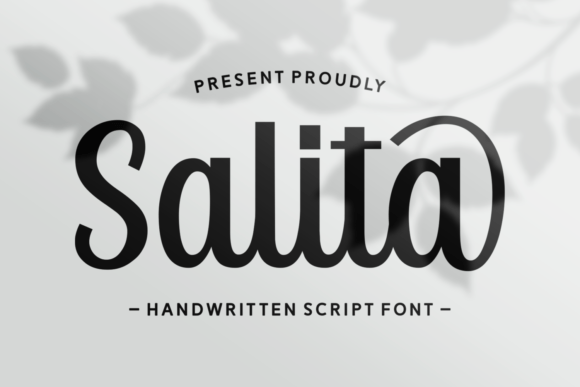Salita: A Handwritten Script Font for Editorial Elegance