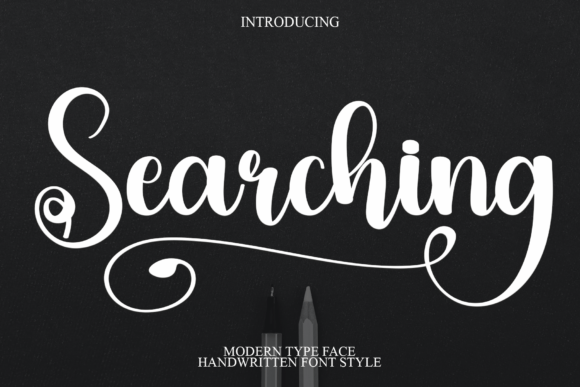 Searching: A Script Font That Makes Your Campaign Feel Human
