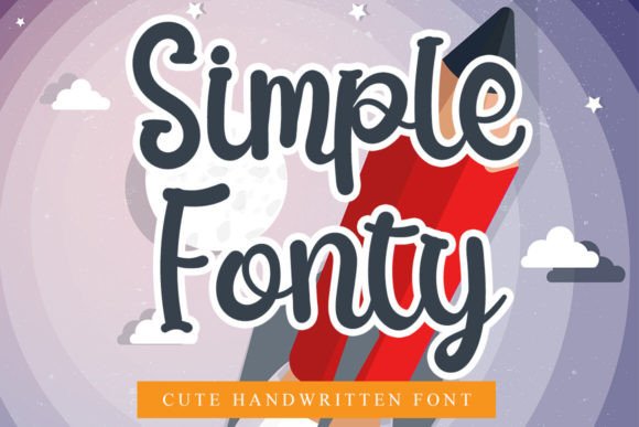 Simple Fonty: A Refined Script Font for Modern Brand Identity
