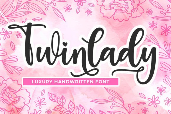Twinlady: A Modern Script Font for Digital Branding & Web Design